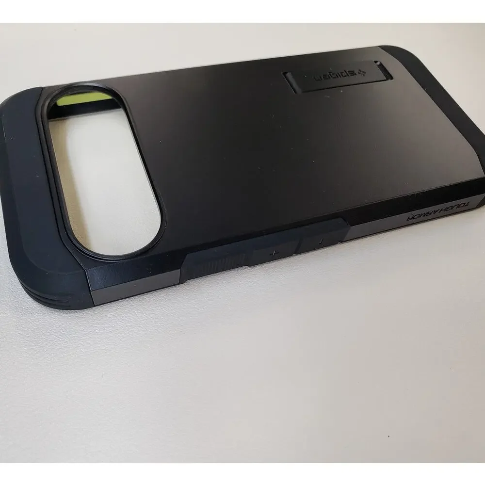 Spigen for Pixel 9 Case/Pixel 9 Pro Case Tough Armor with Kickstand. Black
